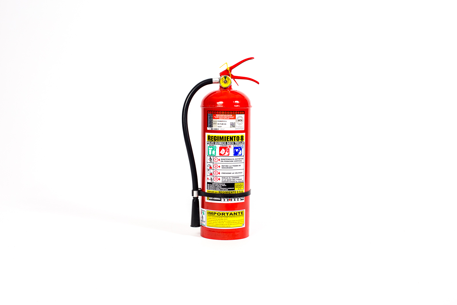 Extintor Para Fuegos ABC De 6 Kg - Sistema Contra Incendio